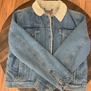 Levi’s Sherpa Denim Jacket
